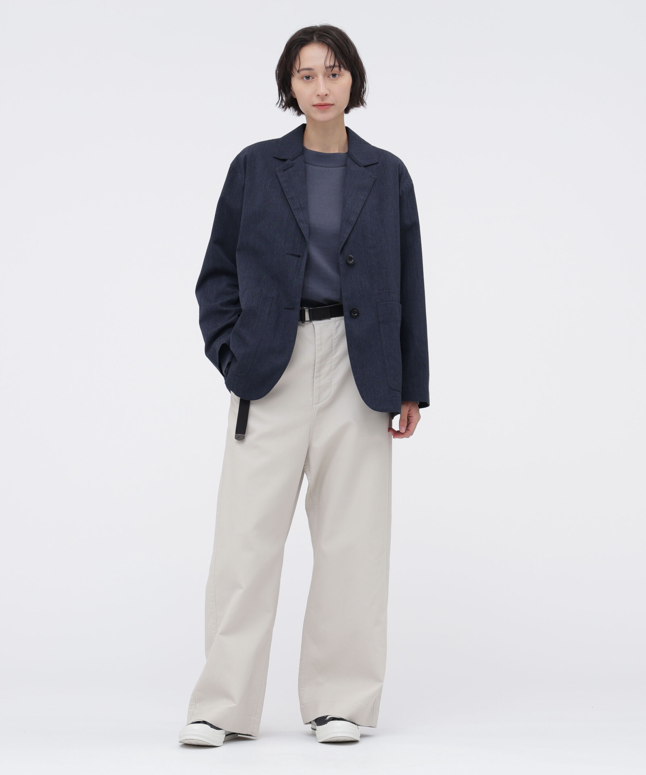 MHL.「MATTE COTTON JERSEY TOP」|Tシャツ・カットソー|