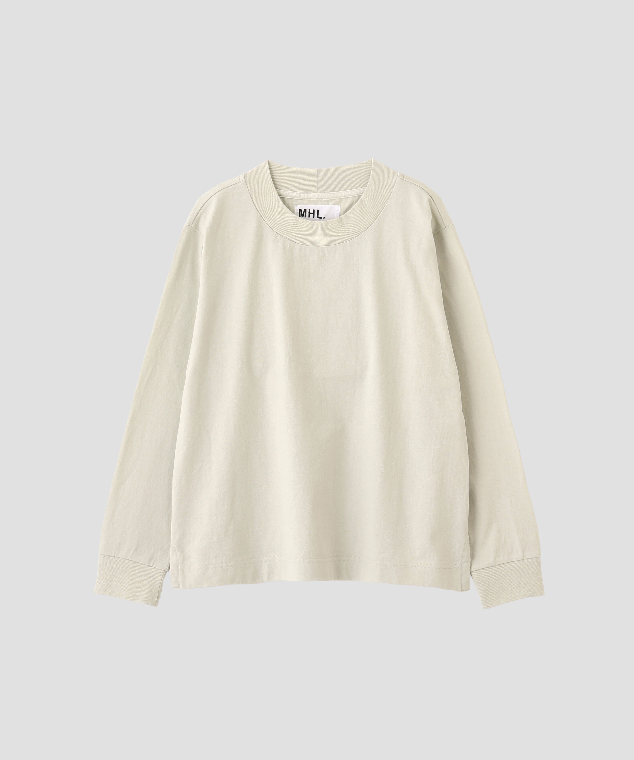 MHL.「MATTE COTTON JERSEY TOP」|Tシャツ・カットソー|