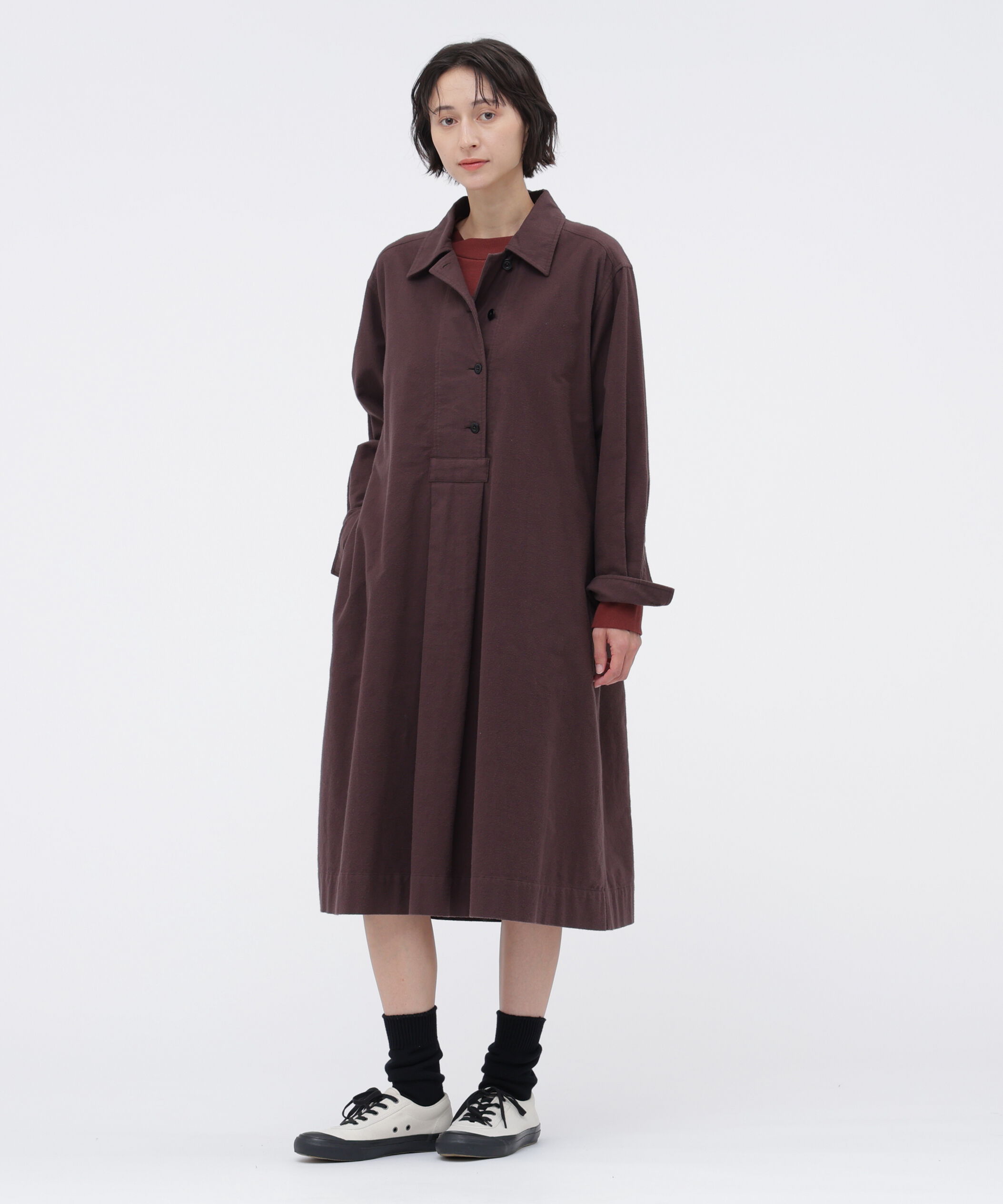 MHL.「MATTE COTTON JERSEY TOP」|Tシャツ・カットソー|
