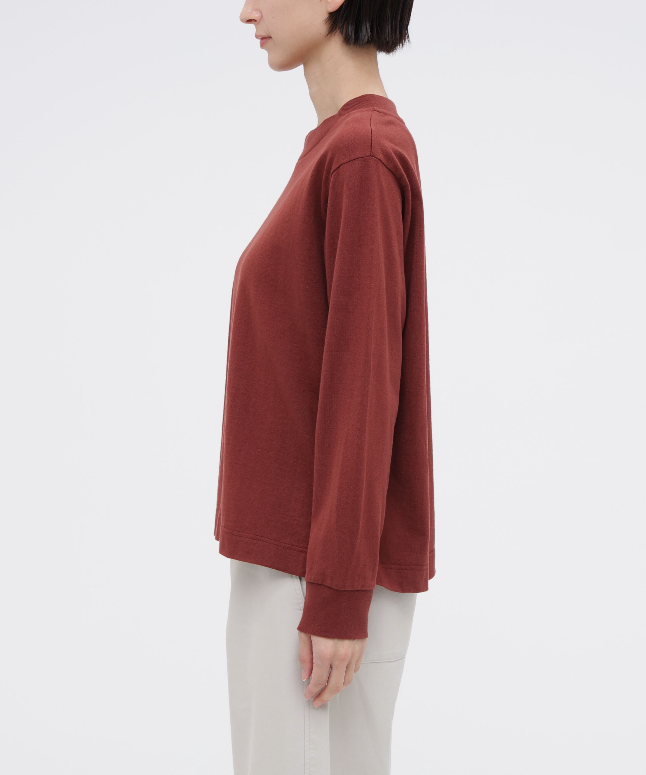 MHL.「MATTE COTTON JERSEY TOP」|Tシャツ・カットソー|