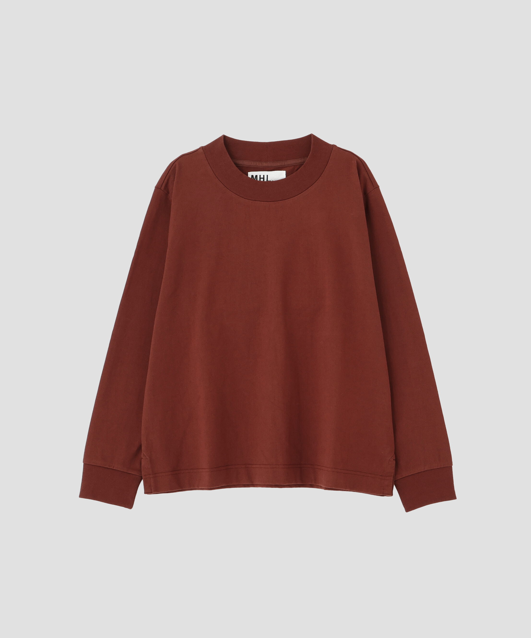 MHL.「MATTE COTTON JERSEY TOP」|Tシャツ・カットソー|