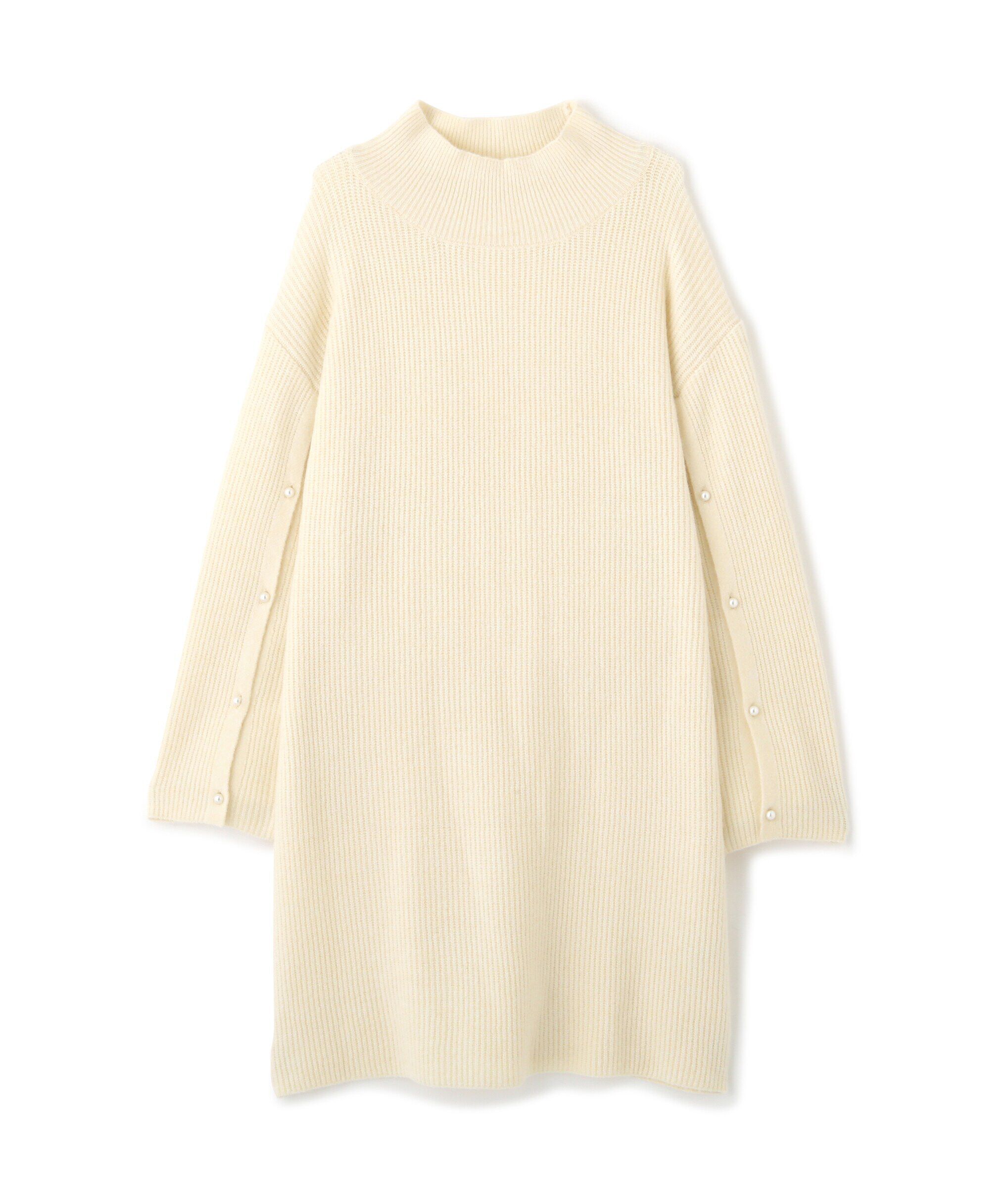 PROPORTION BODY DRESSING「レイヤード風デザインスリーブニットワンピース」|ワンピース|