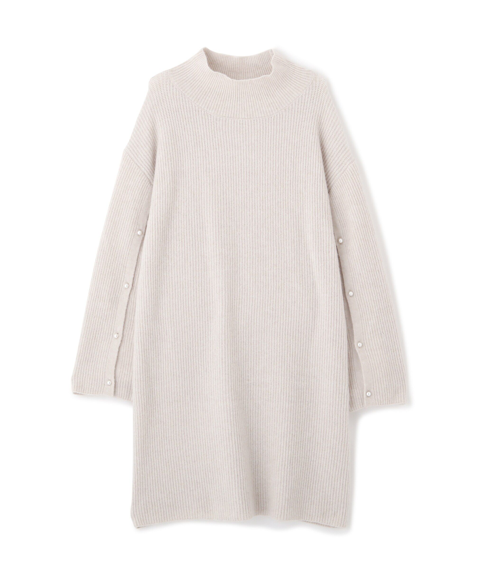 PROPORTION BODY DRESSING「レイヤード風デザインスリーブニットワンピース」|ワンピース|