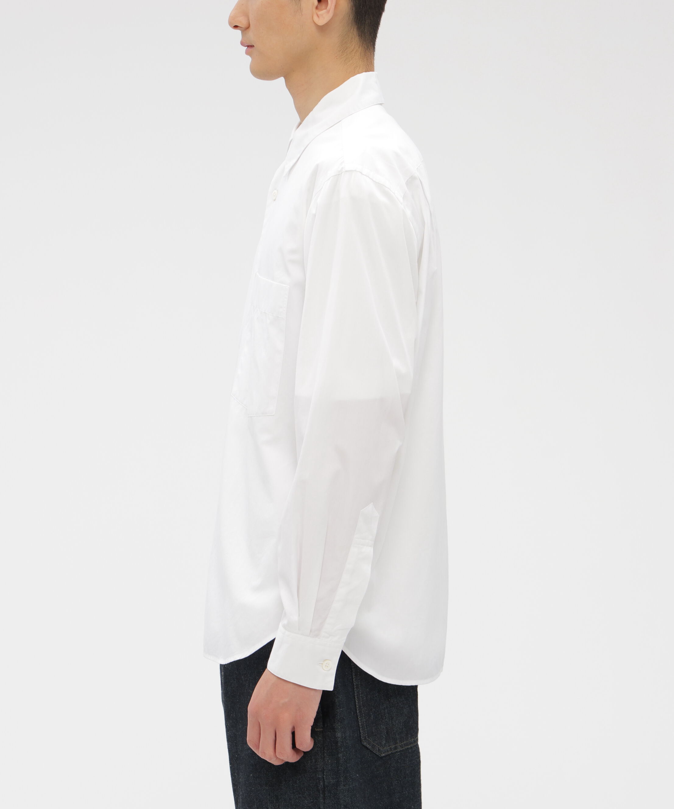 MARGARET HOWELL「PLAIN COTTON POPLIN SHIRT」|シャツ・ブラウス|