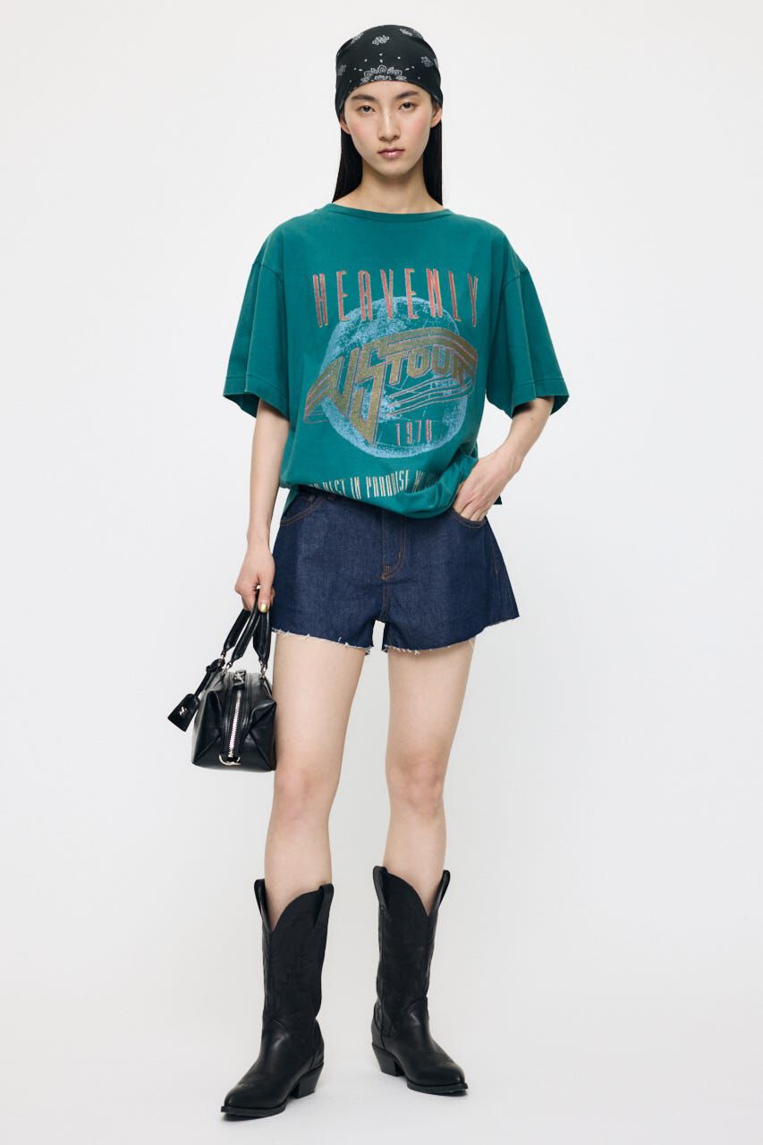 MOUSSY「FADED GRAPHIC LOOSE TEE」|Tシャツ・カットソー|