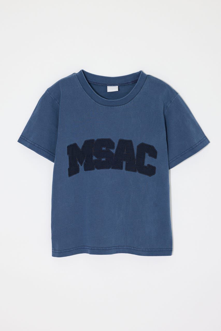 MOUSSY「LACE LOGO TEE」|Tシャツ・カットソー|NVY