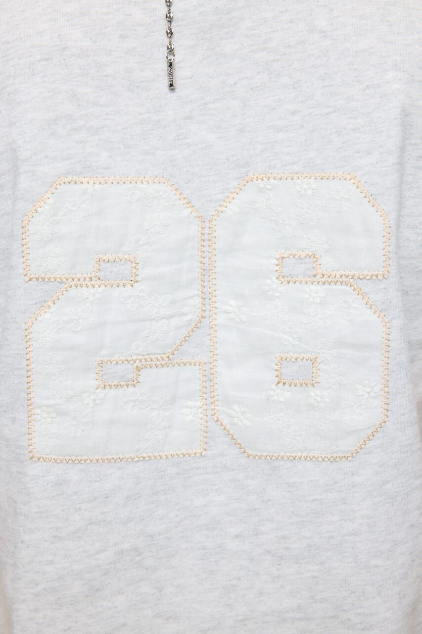 MOUSSY「LACE LOGO TEE」|Tシャツ・カットソー|