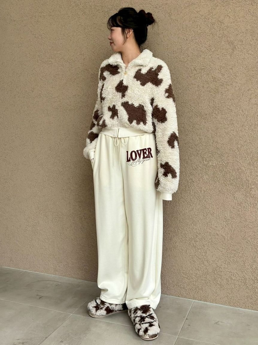 SNIDEL HOME「ドロストスウェットロングパンツ」|ルームウェア|
