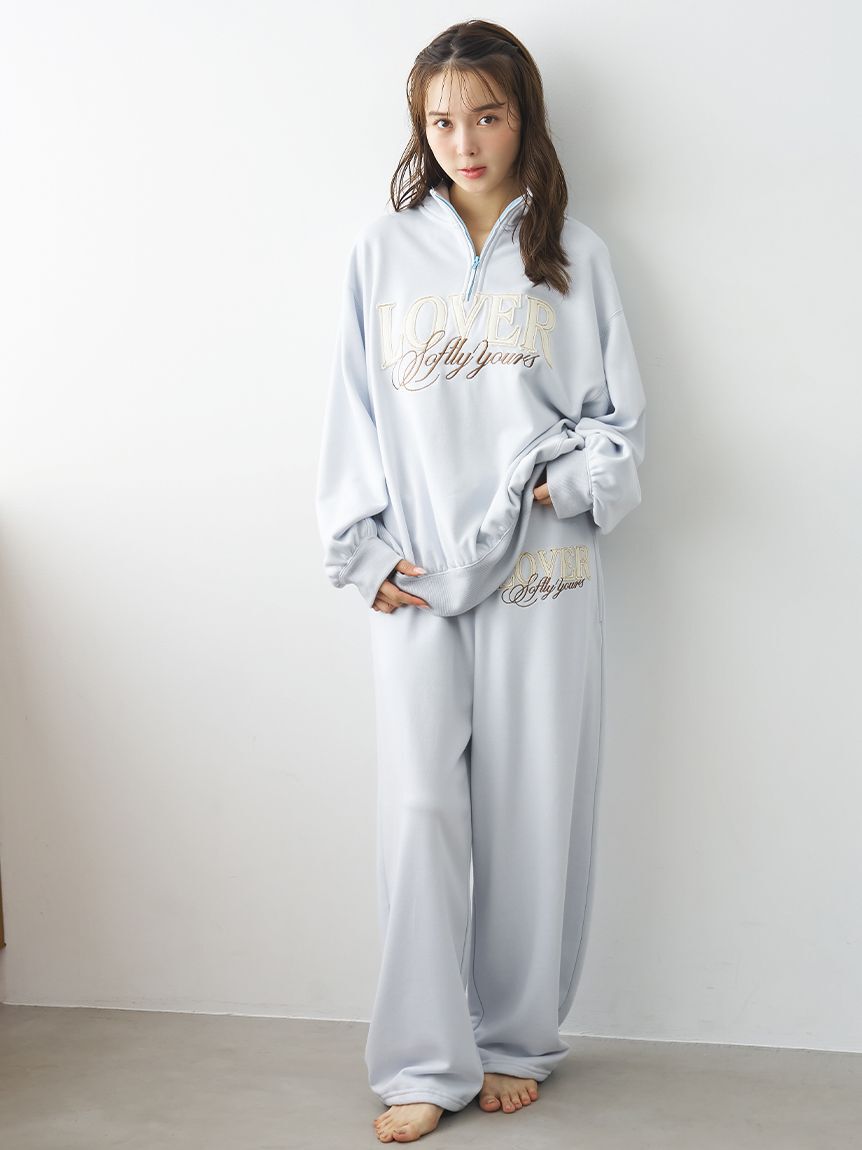 SNIDEL HOME「ドロストスウェットロングパンツ」|ルームウェア|