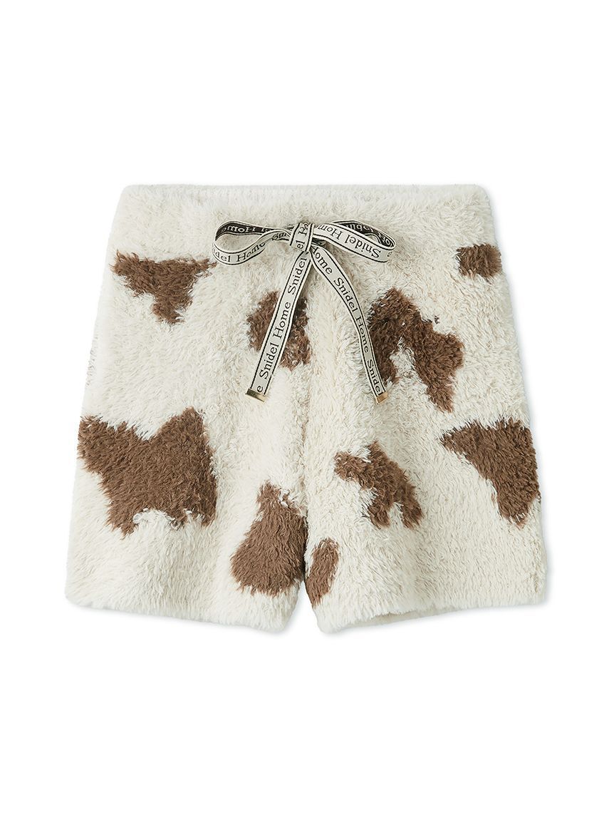 SNIDEL HOME「ボアニットショートパンツ」|ルームウェア|ANIMAL