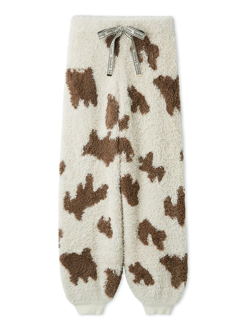 SNIDEL HOME「ボアニットロングパンツ」|ルームウェア|ANIMAL