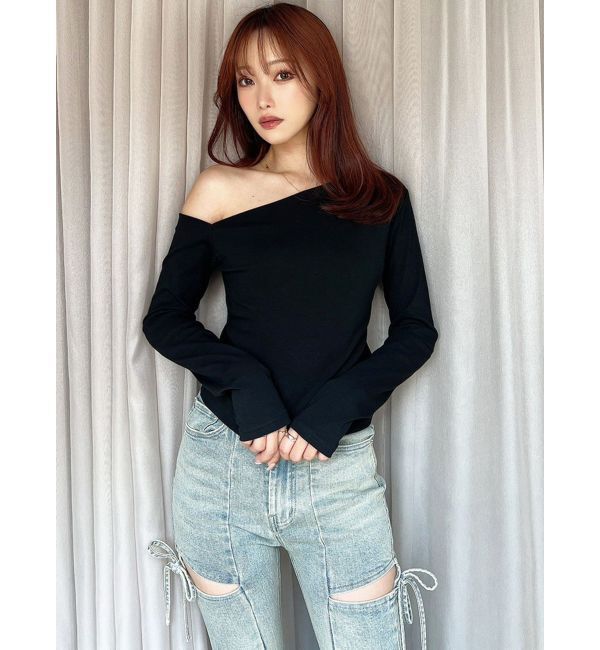 RESEXXY「ワンショルネックTシャツ」|Tシャツ・カットソー|