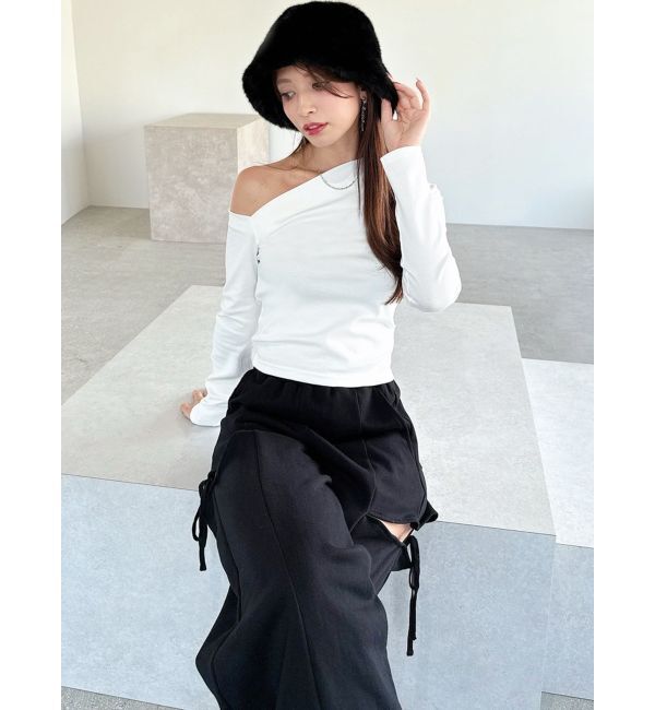 RESEXXY「ワンショルネックTシャツ」|Tシャツ・カットソー|