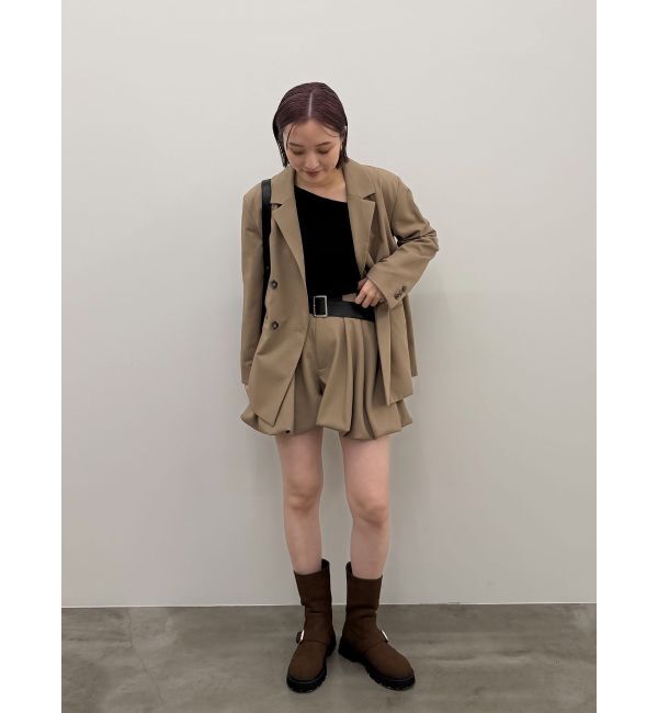 LAGUNAMOON「ベルト付きバルーンショートパンツ」|その他|