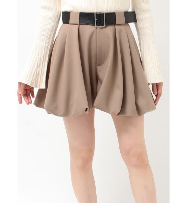 LAGUNAMOON「ベルト付きバルーンショートパンツ」|その他|