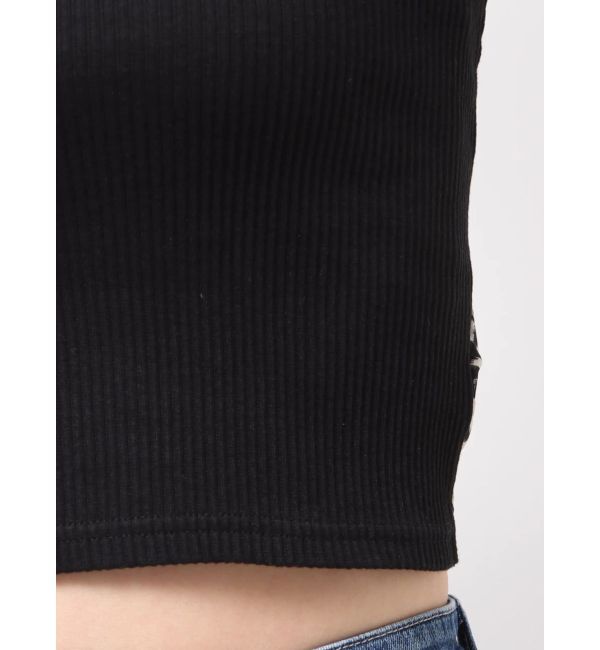 GYDA「レオパードバックリボントップス」|Tシャツ・カットソー|