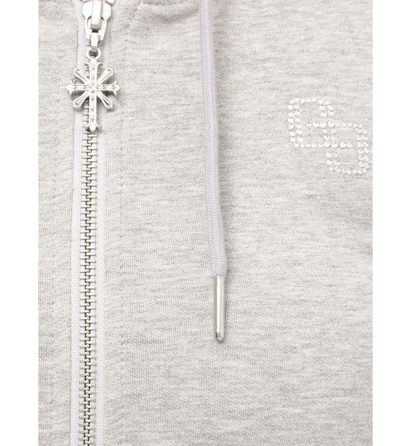GYDA「BACK GYDA ZIPパーカーLONGワンピース」|ワンピース|