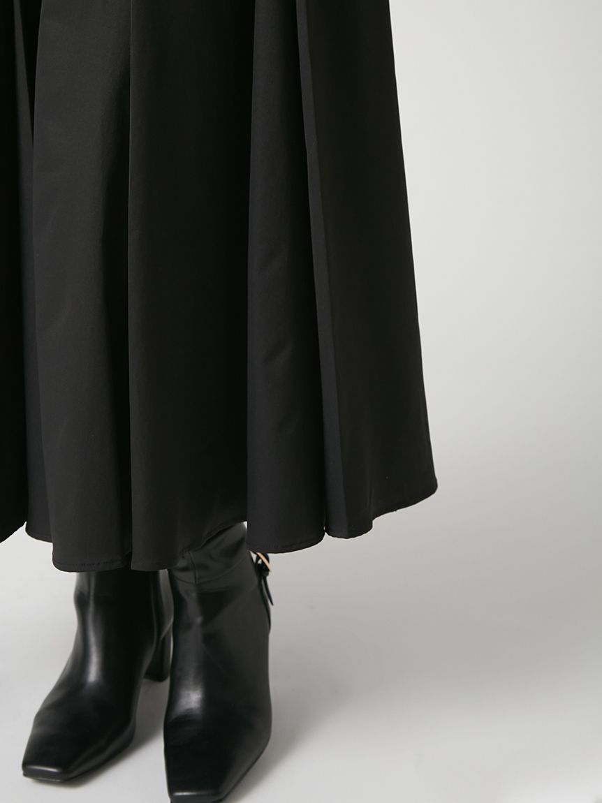 FRAY I.D「ミニケーブルニットポロコンビワンピース」|ワンピース|