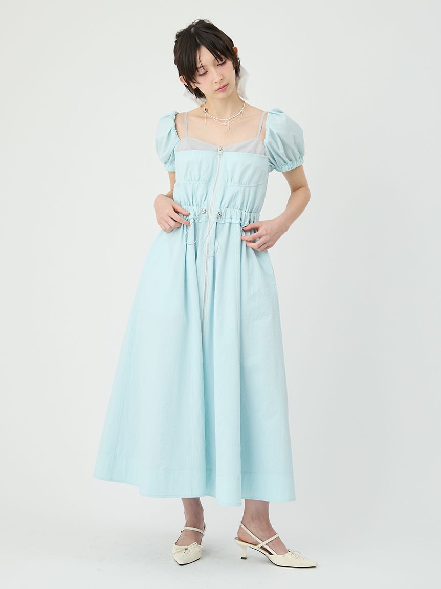 LILY BROWN「【UVカット】オフショルワンピース」|ワンピース|