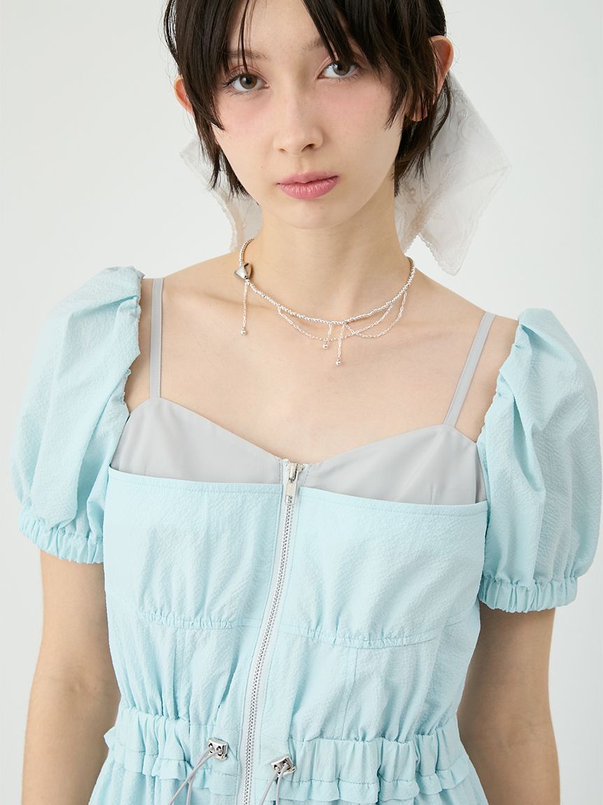 LILY BROWN「【UVカット】オフショルワンピース」|ワンピース|