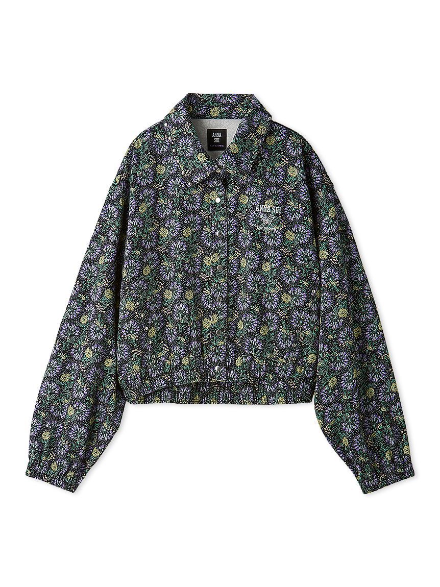 LILY BROWN「【LILY BROWN&times;ANNA SUI】スタッズデニムシャツブルゾン」|ブルゾン・スタジャン|