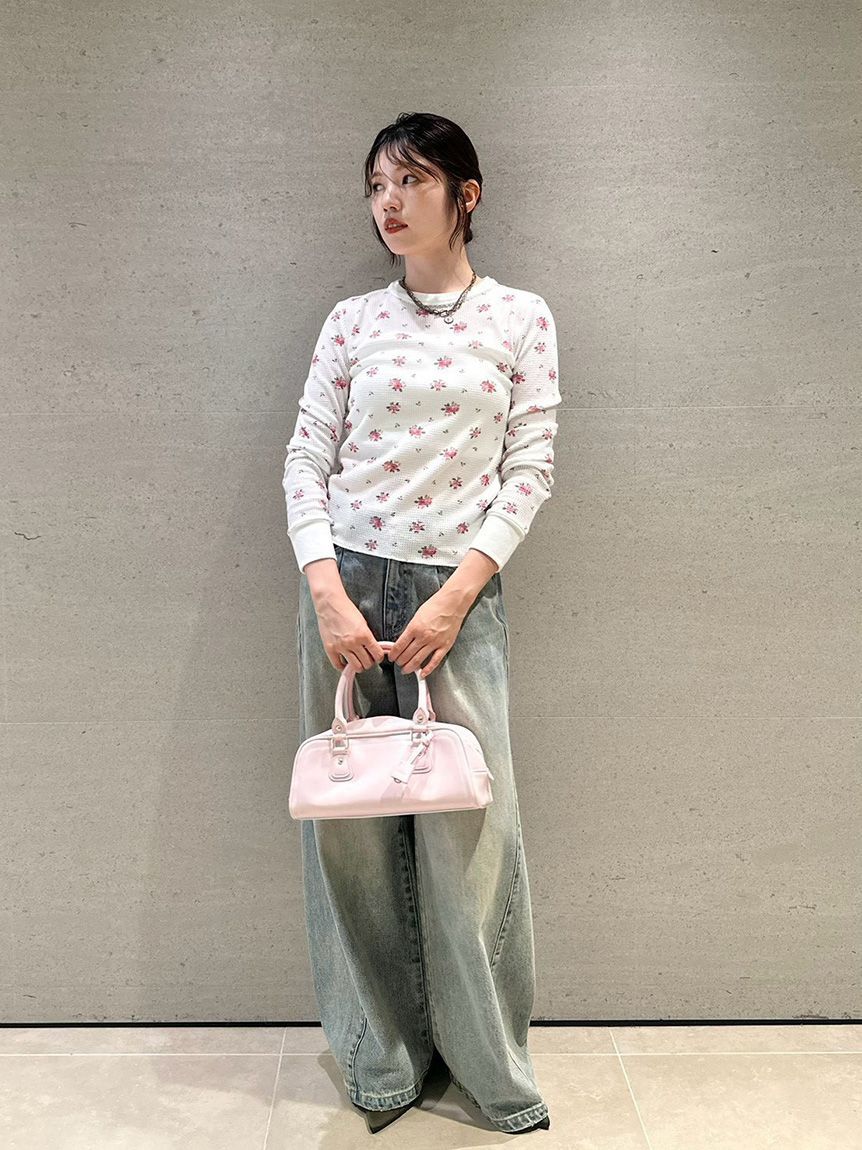 LILY BROWN「【Anniversary Edition】ヴィンテージワッフルトップス」|Tシャツ・カットソー|