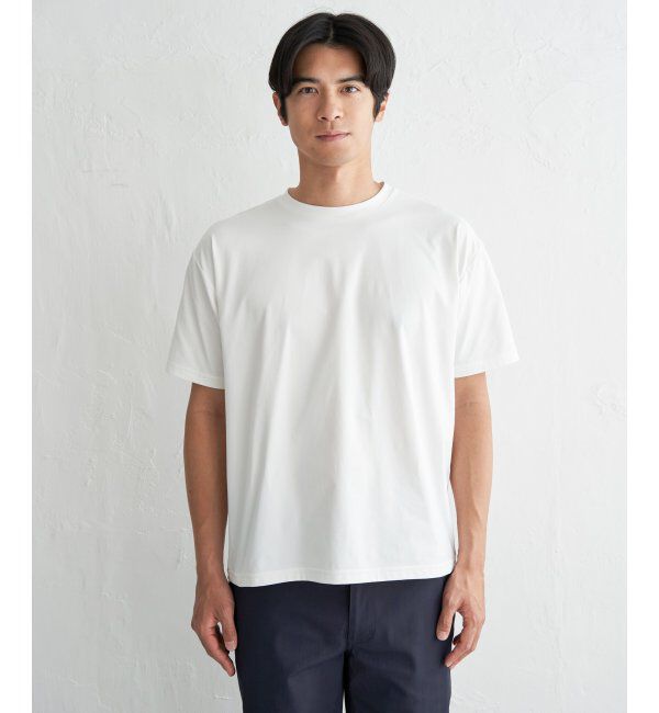 ikka「【接触冷感／吸水速乾】ラッセルカーディガン冷感インナーセット【2点セット】」|Tシャツ・カットソー|