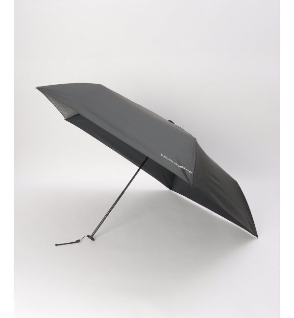 ikka「ウルトラライト折りたたみ傘 50cm 雨傘 日傘 晴雨兼用」|その他|ブラック