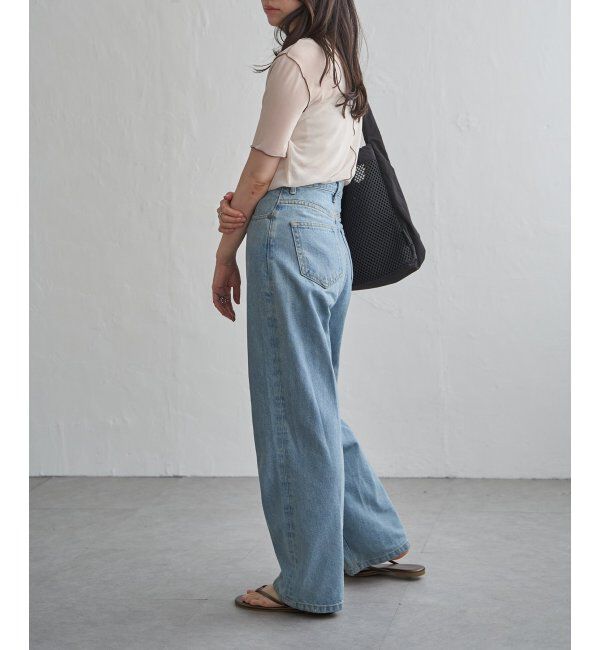 VENCE share style「シアーメロウ配色トップス」|その他|