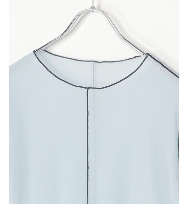 VENCE share style「シアーメロウ配色トップス」|その他|