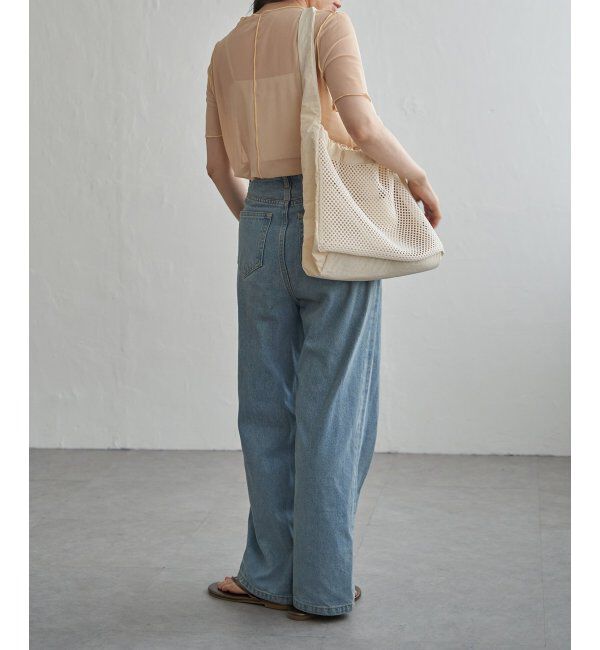 VENCE share style「シアーメロウ配色トップス」|その他|