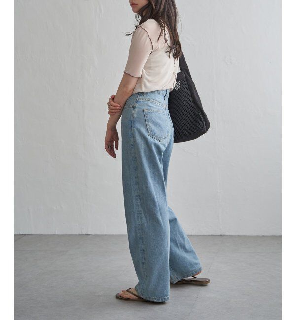VENCE share style「シアーメロウ配色トップス」|その他|