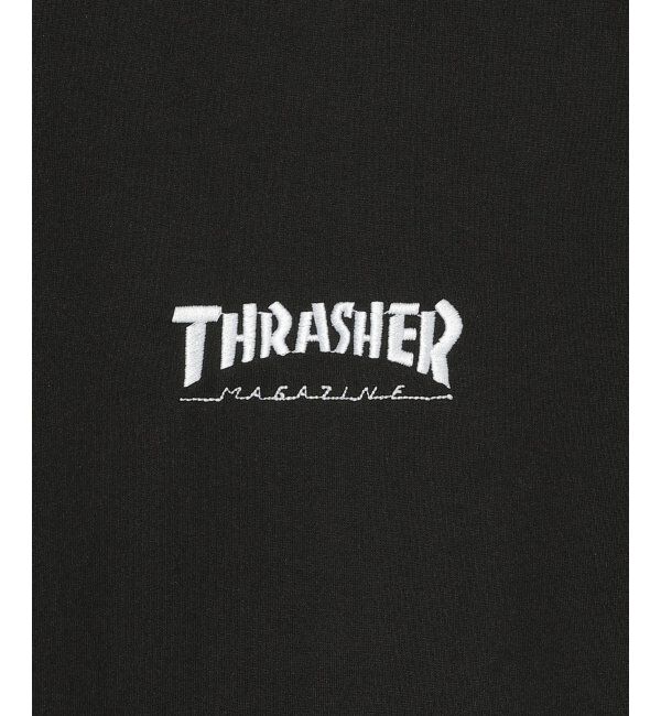 VENCE share style「THRASHER ／スラッシャー  3DファブリックロゴTシャツ」|Tシャツ・カットソー|