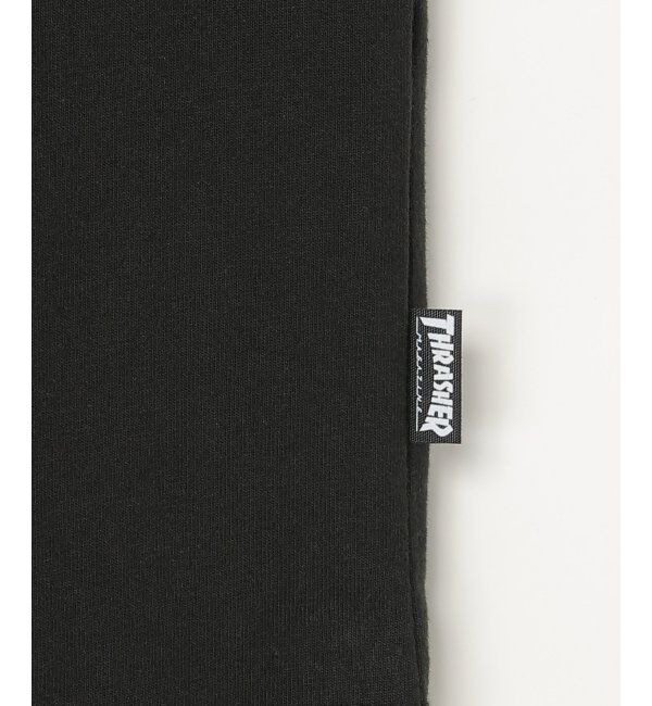 VENCE share style「THRASHER ／スラッシャー  3DファブリックロゴTシャツ」|Tシャツ・カットソー|