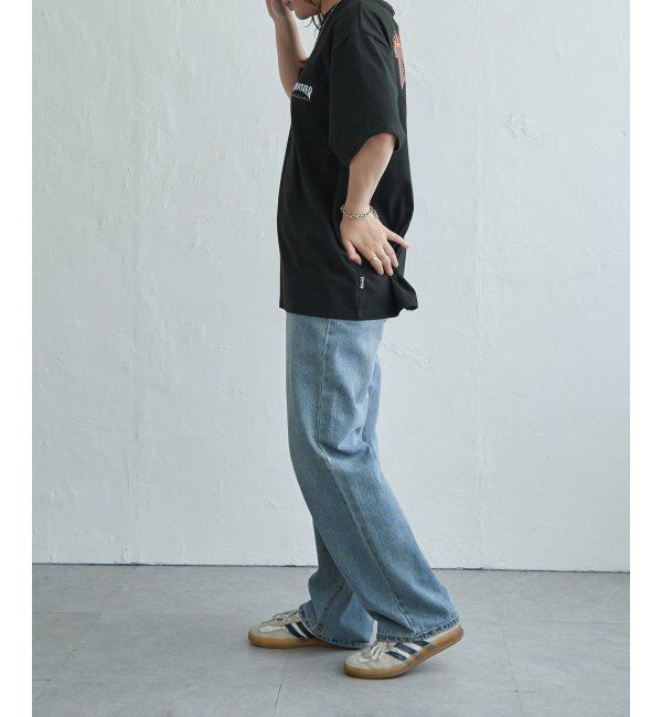 VENCE share style「THRASHER ／スラッシャー  3DファブリックロゴTシャツ」|Tシャツ・カットソー|