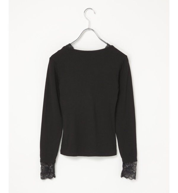 VENCE share style「レース長袖カップTシャツ」|その他|