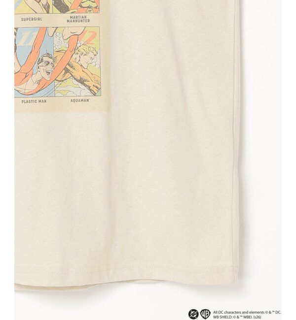 VENCE share style「DCキャラクターズデザイン 袖レイヤードロンT」|Tシャツ・カットソー|