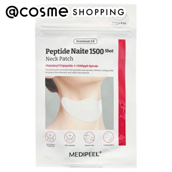 「MEDIPEEL プレミアムペプチドネックパッチ (3.5g&times;4枚)」|フェイスマスク・パック|その他
