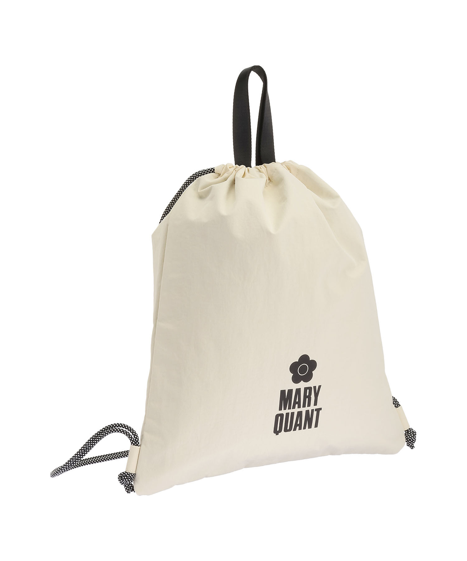MARY QUANT「ロゴプリント ナップサック」|リュック|
