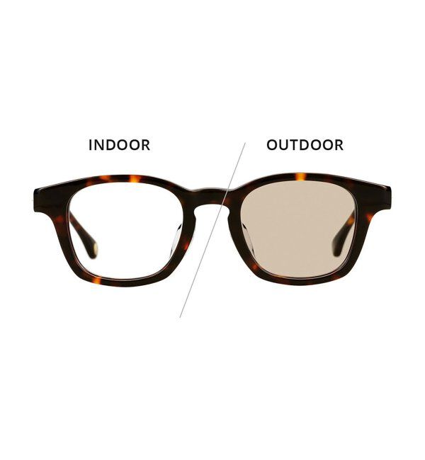  「【WEB限定】 Zoff｜JOURNAL STANDARD relume ウェリントン型 調光サングラス ジャーナルスタンダード」|サングラス|