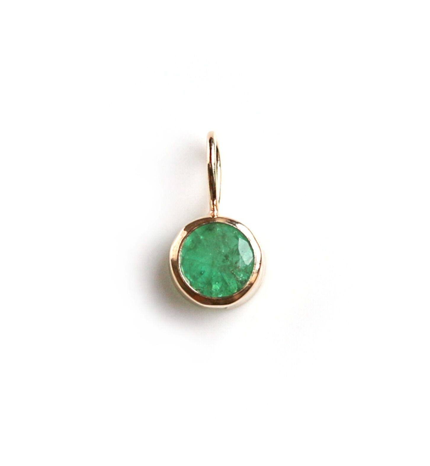  「Emerald Charm | K10YG」|その他|K10 イエローゴールド