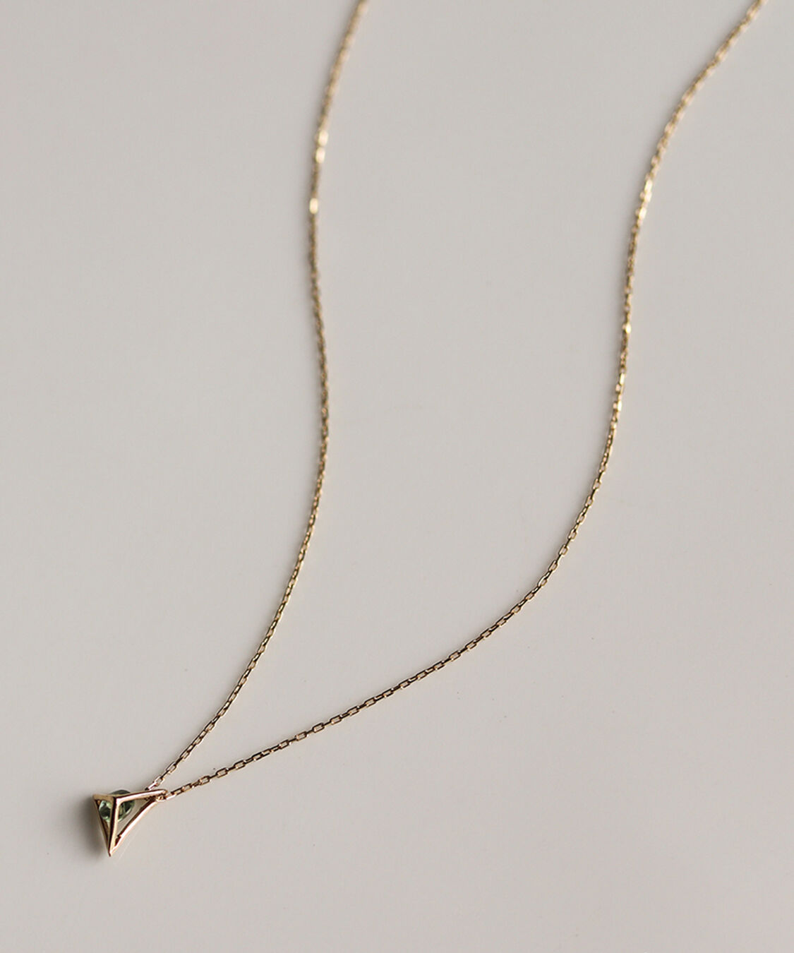  「カラーストーン ネックレス | K10YG 〈2026 AUTUMN COLLECTION〉」|ネックレス|