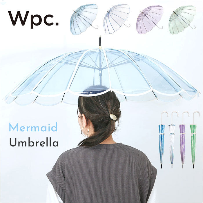 BACKYARD FAMILY「wpc ワールドパーティ ビニール傘 レディ－ス 通販 長傘 雨傘 傘 かさ カサ アンブレラ」|傘|