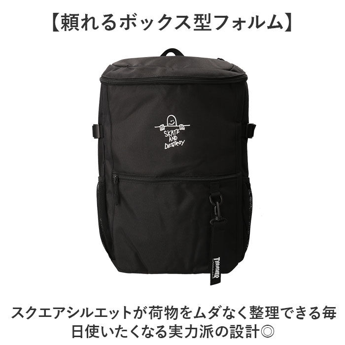 BACKYARD FAMILY「スラッシャー リュック THRASHER VJTH-0015 通販 バックパック リュックサック」|リュック|