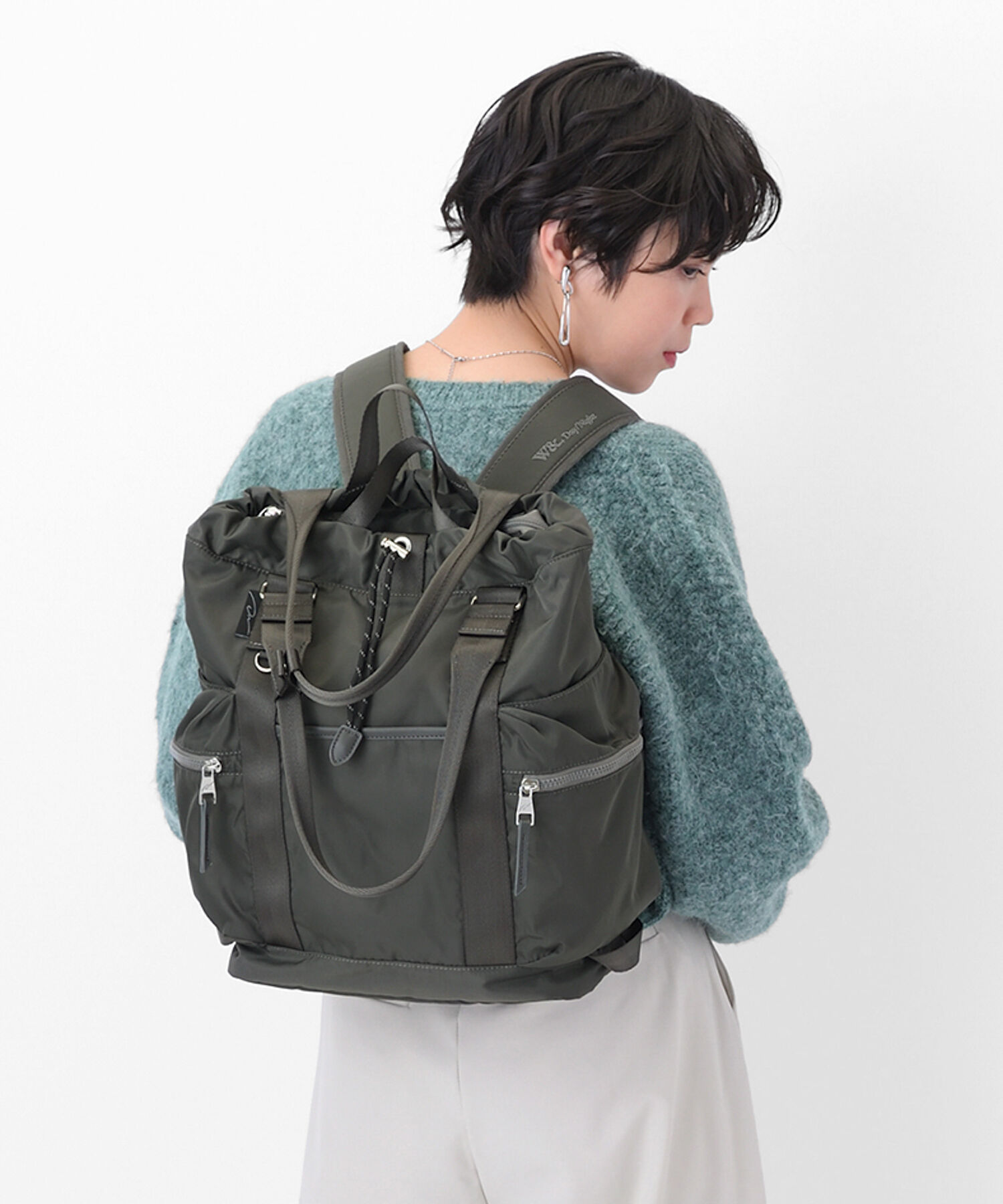 W&.Day/Night「W&.Day/Night アワイ 2WAY トート リュックサック A4サイズ 13.3インチPC収納 20501」|トートバッグ|