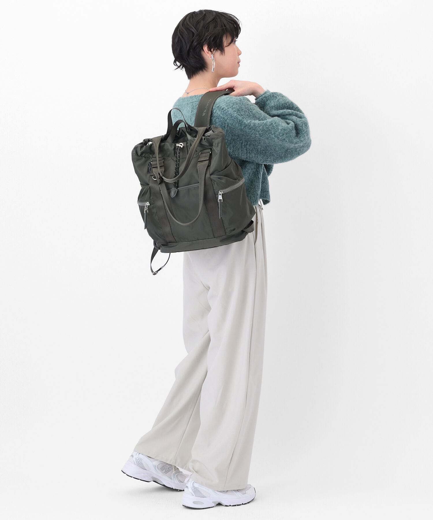 W&.Day/Night「W&.Day/Night アワイ 2WAY トート リュックサック A4サイズ 13.3インチPC収納 20501」|トートバッグ|