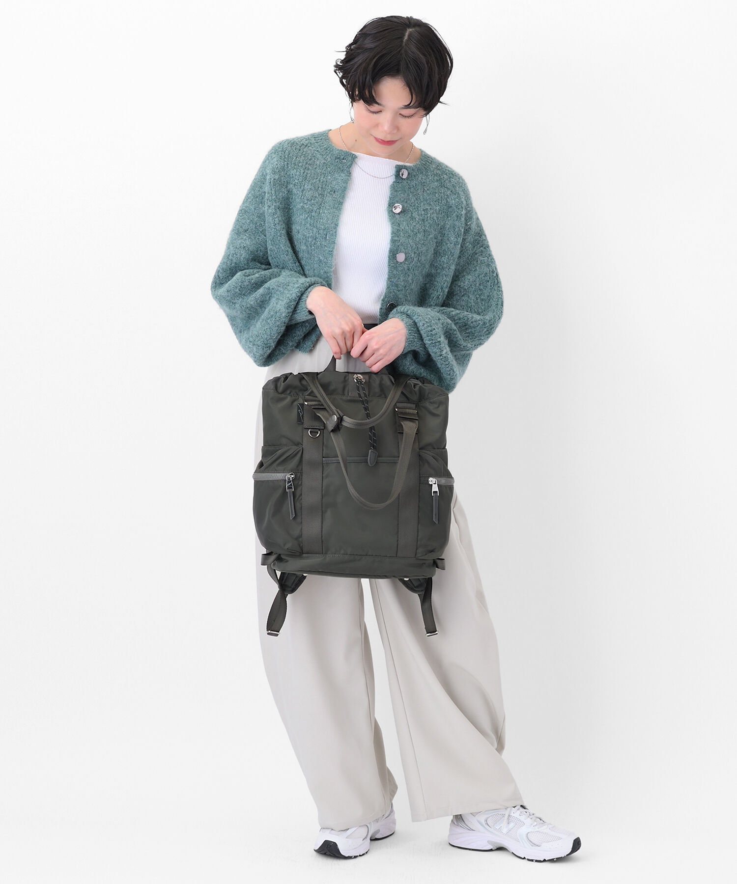 W&.Day/Night「W&.Day/Night アワイ 2WAY トート リュックサック A4サイズ 13.3インチPC収納 20501」|トートバッグ|