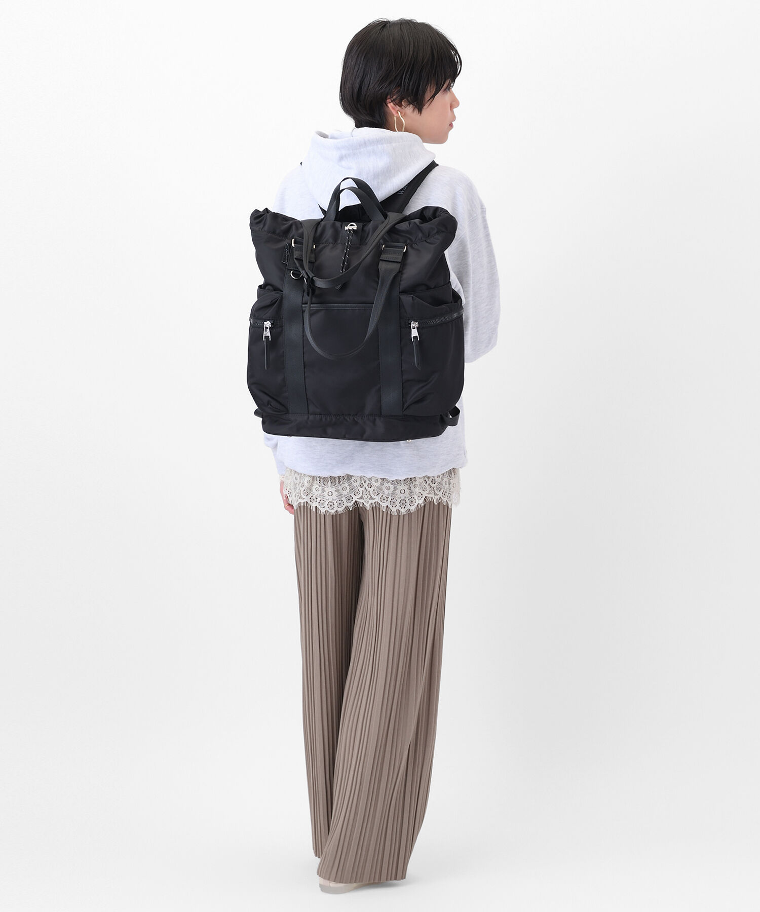 W&.Day/Night「W&.Day/Night アワイ 2WAYトート リュック B4サイズ 14.0インチPC収納 20502」|トートバッグ|