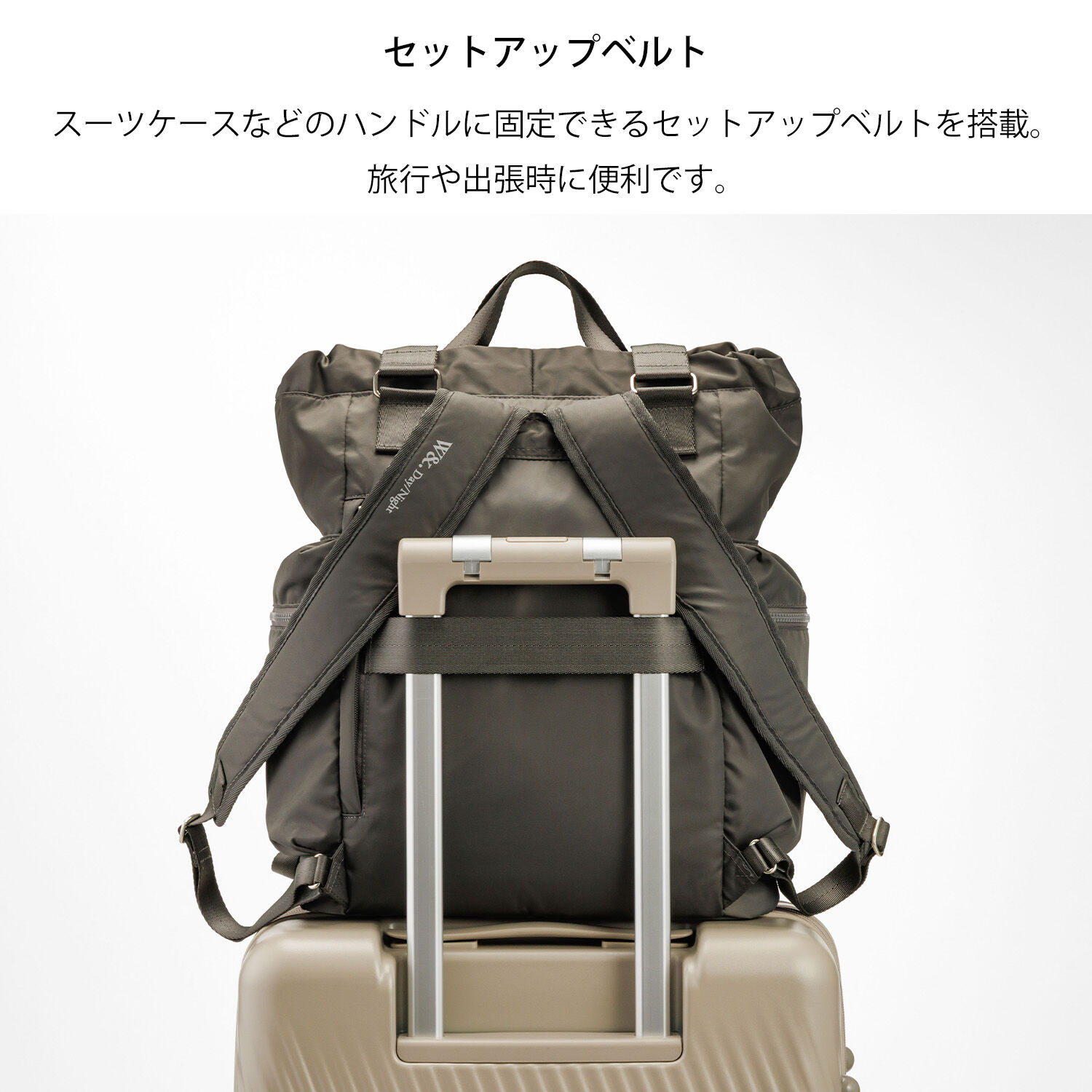 W&.Day/Night「W&.Day/Night アワイ 2WAYトート リュック B4サイズ 14.0インチPC収納 20502」|トートバッグ|