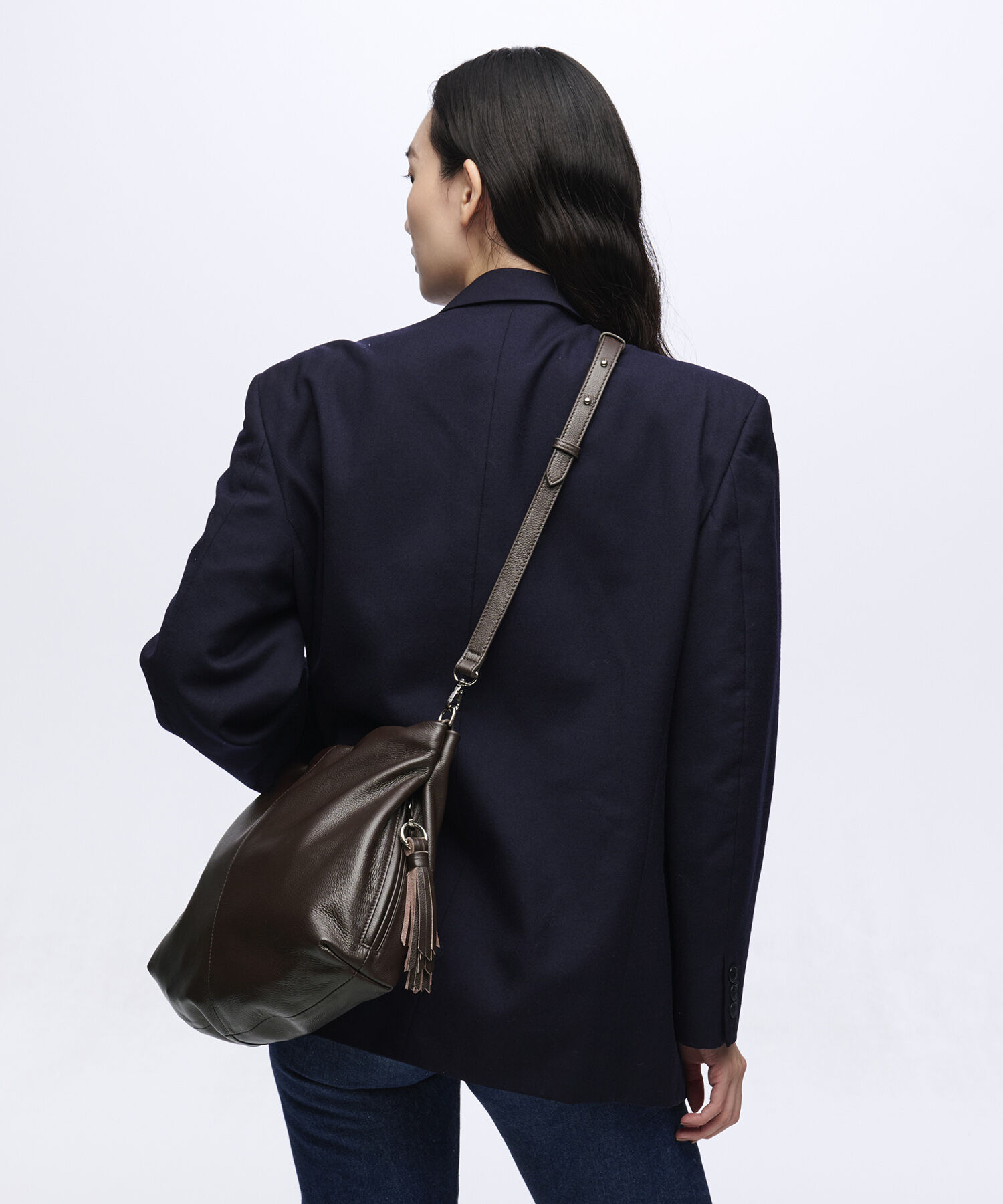 TOPKAPI TREASURE「【TREASURE TOPKAPI】ソフトレザー タッセルアクセント 2WAY ショルダーバッグ」|ショルダー・メッセンジャー|
